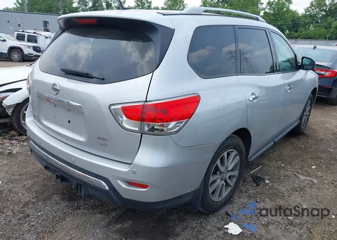 2015 Nissan Pathfinder Sv из США, поврежденный, VIN 5N1AR2MM4FC696576